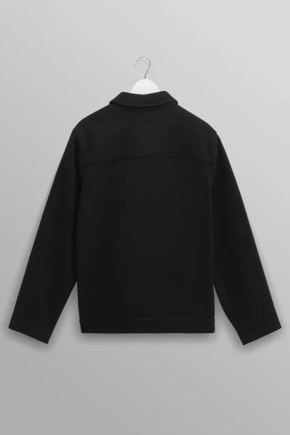 WAX LONDON Veste/Blouson Veste Wax London - Elm Black Floral Embroidered Wool Jacket