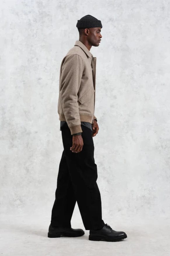 WAX LONDON Veste/Blouson Veste Wax London - Knoll Wool Bomber Jacket