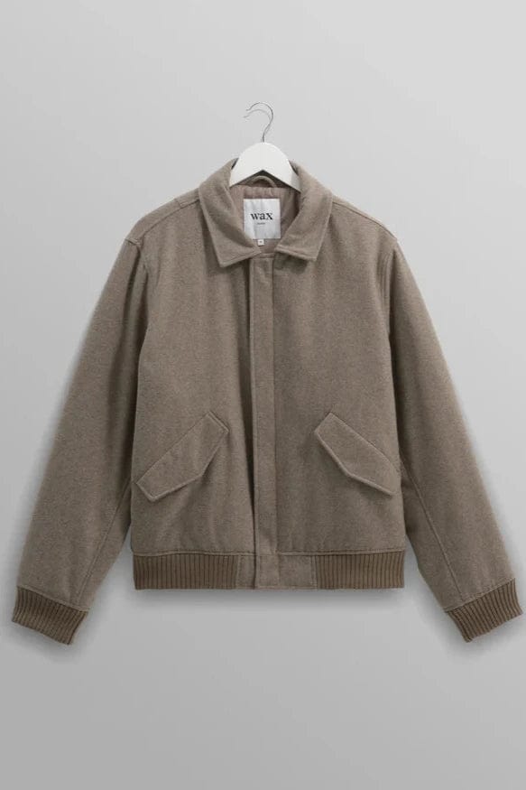 WAX LONDON Veste/Blouson Veste Wax London - Knoll Wool Bomber Jacket
