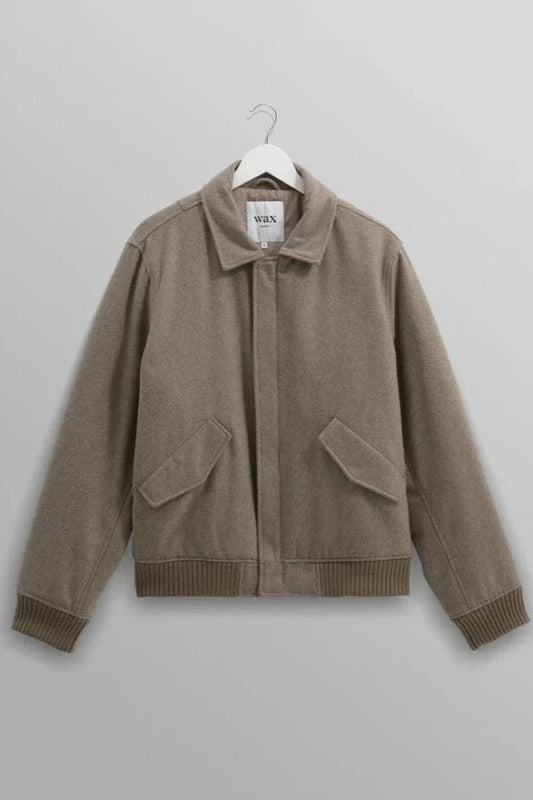 WAX LONDON Veste/Blouson Veste Wax London - Knoll Wool Bomber Jacket