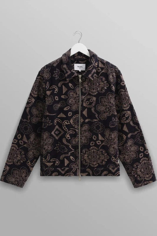 WAX LONDON Veste/Blouson Veste Wax London - Park Floral Embroidered Corduroy Jacket