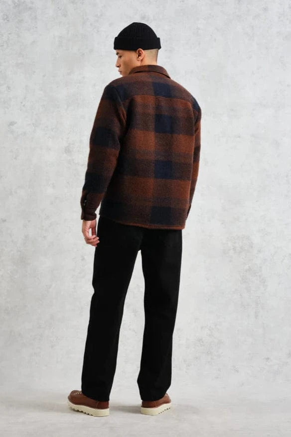 WAX LONDON Veste/Blouson Veste Wax London - Whiting Mohair Overshirt