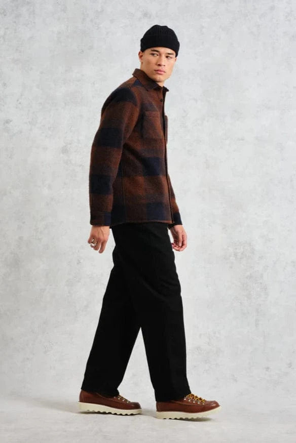 WAX LONDON Veste/Blouson Veste Wax London - Whiting Mohair Overshirt