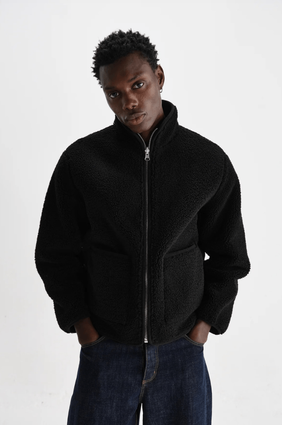 WAX LONDON Veste/Blouson WAX LONDON - Killick  Reversible Corduroy Borg Jacket